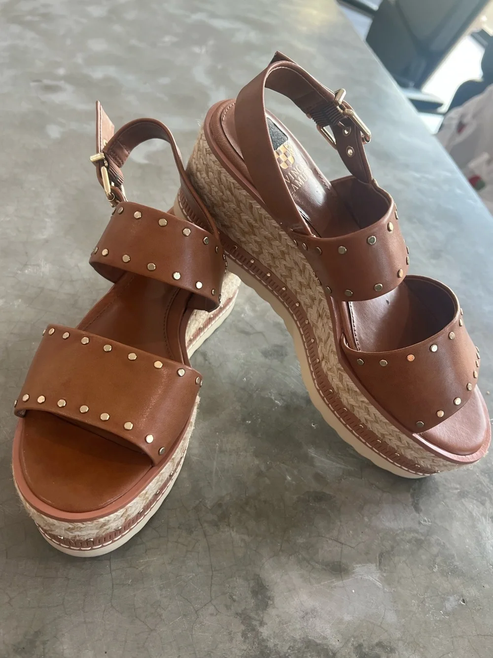 Vince Camuto Platform Wedge Sandal size 81/2, Marsa